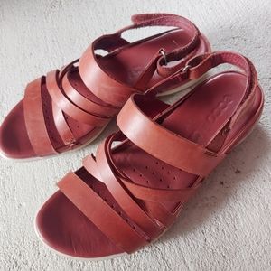 COPY - Ecco leather strappy sandal size 8.5